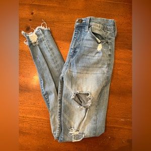 Juniors' Mudd FLX Stretch High-Rise Ankle Jeggings - Size 5/27